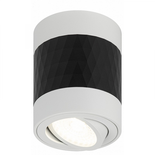 OL33 WH/BK Светильник настенно-потолочный спот ЭРА OL33 WH/BK MR16 GU10 IP20 черный, белый, цена за 1 шт