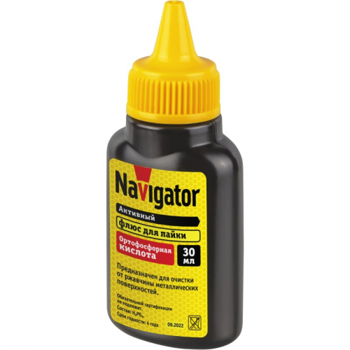 Флюс Navigator 93 747 NEM-Fl04-F30 (ортофосфорная кислота, 30мл), цена за 1 шт