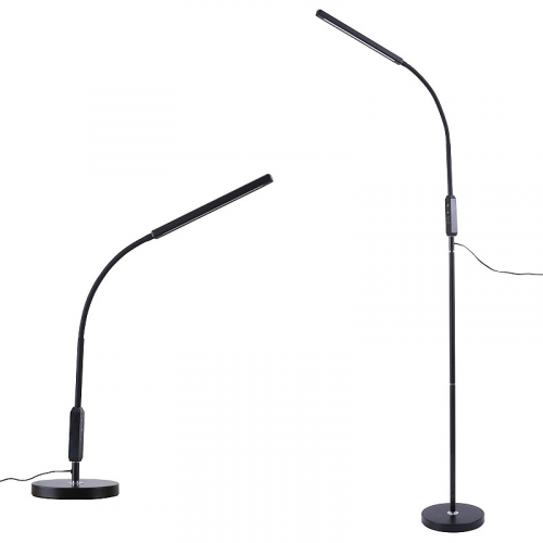 Торшеры Uniel ULM-T619 10W/3000-6500K/DIM BLACK, цена за 1 шт