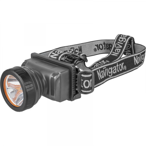 Фонарь Navigator 61 284 NPT-H10-ACCU налоб 1LEDx2Вт 2 реж акк.3.7В, 1,8Ач, цена за 1 шт