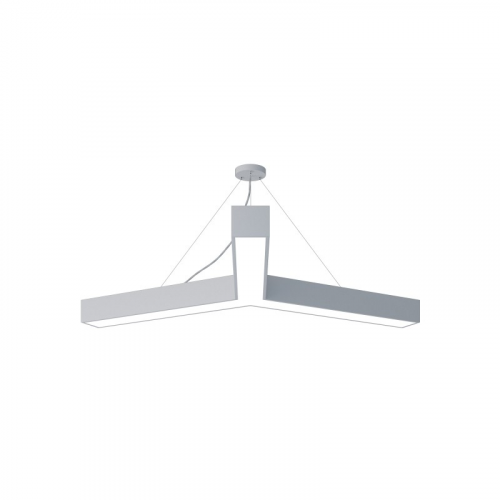 SPO-144-W-40K-066 Светильник LED ЭРА Geometria SPO-144-W-40K-066 Igrek 66Вт 4000К 4000Лм IP40 1200*1200*80 белый подвесной драйвер внутри, цена за 1 шт