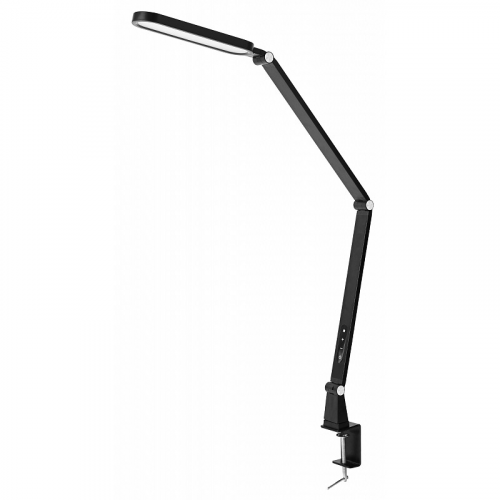 Camelion KD-860 C02 черн. LED(Свет-к наст.,на струбц., 13Вт,230В,850лм,сенс.рег.ярк и цвет.темп.), цена за 1 шт