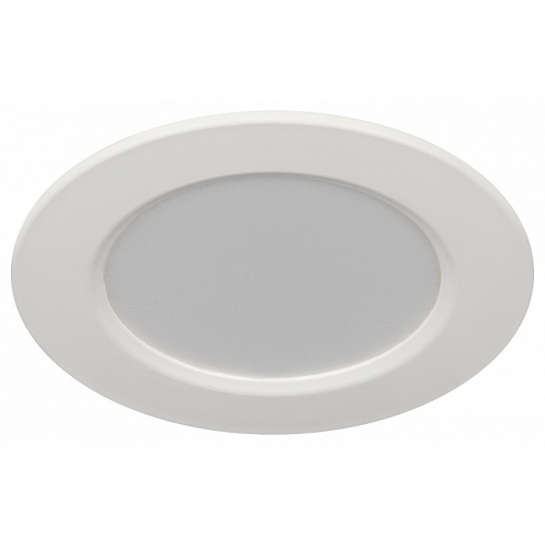 LED 17-6-3K Светильник светодиодный встраиваемый ЭРА LED 17-6-3K круглый 6Вт 3000К, цена за 1 шт