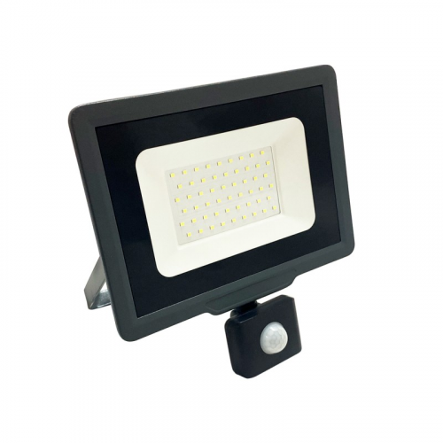 Прожектор с датчиком Прожекторы светодиодные / PFL- C3 SENSOR 50w (compact) 6500K IP65 Jazzway (5026940A), цена за 1 шт
