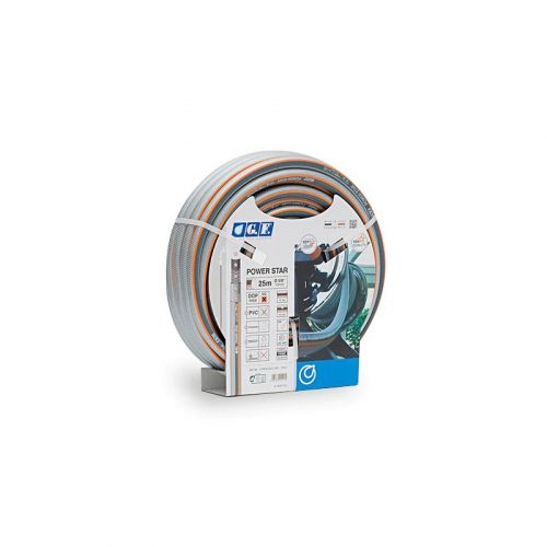 GF80007105 Шланг для полива GF GF80007105 POWER STAR ПВХ армированный садовый диаметр 19 мм (3/4 ) длина 25 м, цена за 1 шт