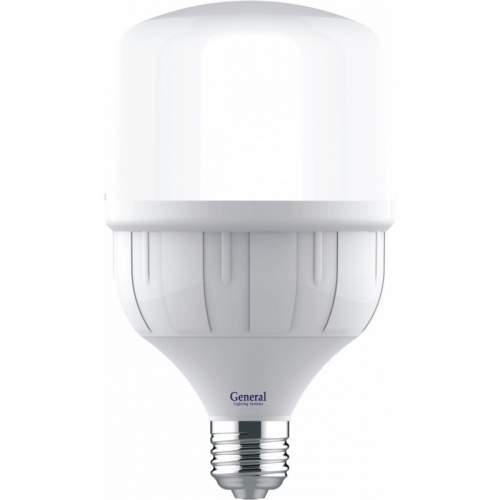 Высокомощная светодиодная лампа GLDEN-HPL-27-230-E27-6500, цена за 1 шт