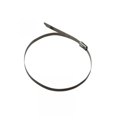 Хомут стальной GNC-46-250-S, 4,6х250мм, 50 шт, сталь 304, 1/100, цена за 1 упак