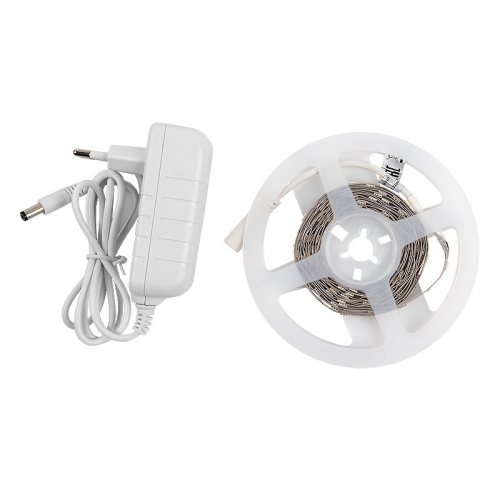 Лента светодиодная GLS-5050-30-7.2-12-IP20-PRO-6-3-KIT готовый комплект 3м с адаптером, цена за 1 упак