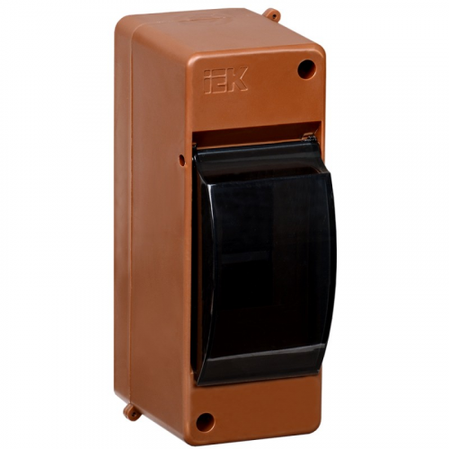 KREPTA 3 Корпус пластиковый КМПн 2/2 IP30 дуб IEK, цена за 1 шт