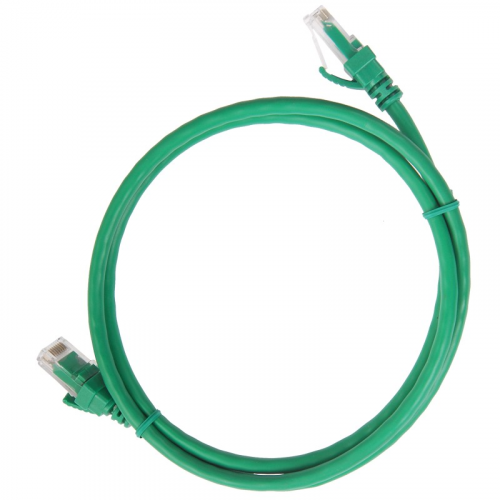 ITK Коммутационный шнур (патч-корд) кат.5E UTP 5м зеленый, цена за 1 шт