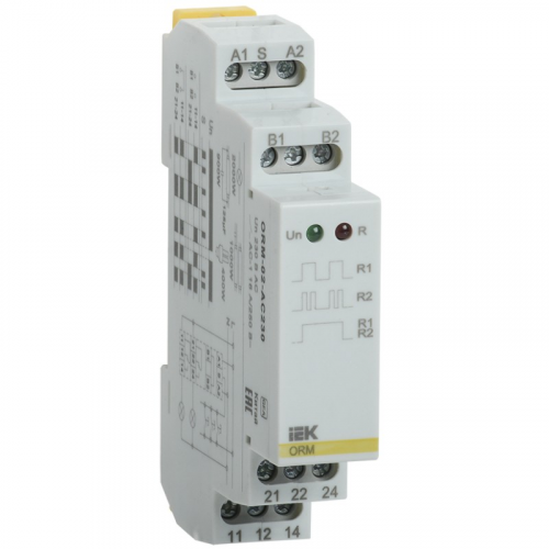 Реле импульсное ORM 2 контакта 230В AC IEK, цена за 1 шт