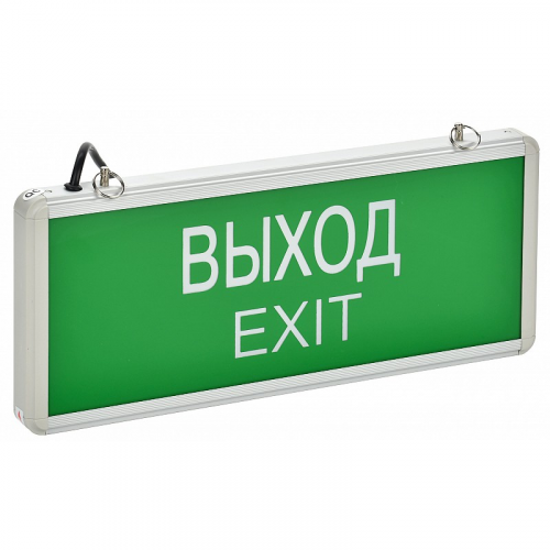 LIGHTING Светильник аварийный ССА1001 на светодиодах 3Вт 1,5ч односторонний ВЫХОД-EXIT IEK, цена за 1 шт