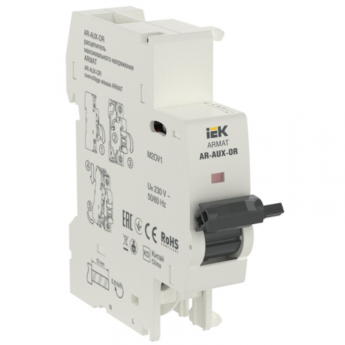 ARMAT Расцепитель максимального напряжения AR-AUX-OR 220...240В IEK, цена за 1 шт