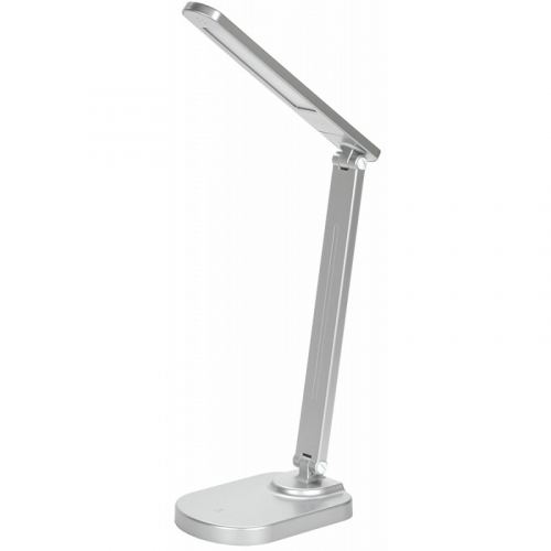 LIGHTING Светильник светодиодный настольный 2028 5Вт на подставке USB-выход диммер серебро IEK, цена за 1 шт