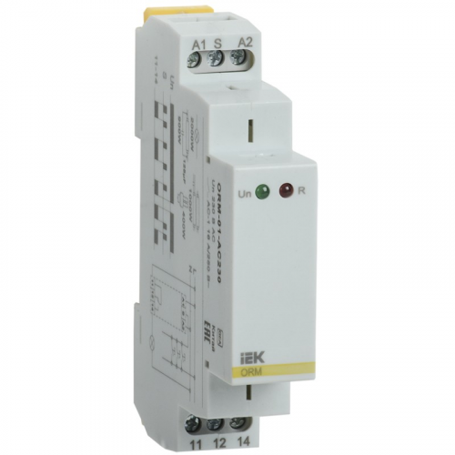 Реле импульсное ORM 1 контакт 230В AC IEK, цена за 1 шт