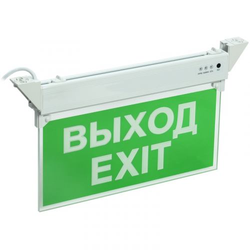 Светильник аварийный ССА 2101 3Вт 3ч ВЫХОД-EXIT IP20 IEK, цена за 1 шт