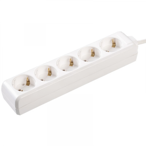 Удлинитель У05 5 мест 2P+PE/5м 3х1мм2 16А/250В IEK, цена за 1 шт