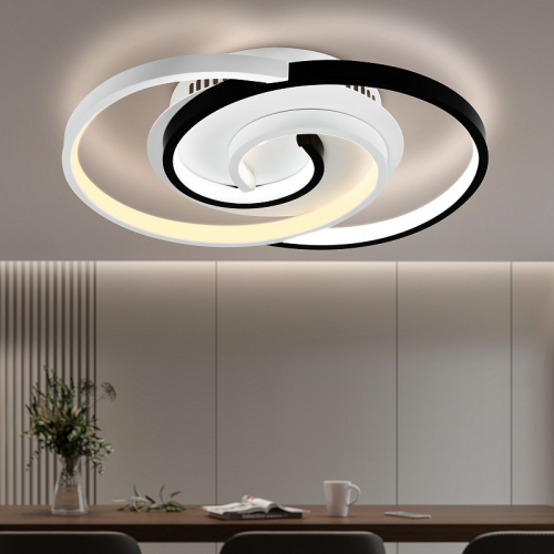 6101-101 Светильник потолочный светодиодный Rivoli Abby 6101-101 LED 3900К - 4400К 57 Вт модерн с пультом, цена за 1 шт