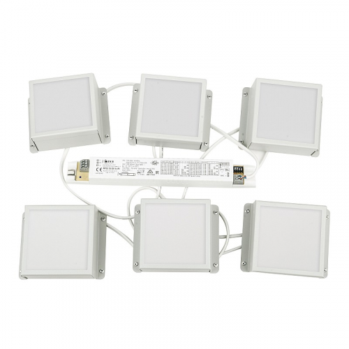 Панели светодиодные Uniel ULP-0808 42W/4000К IP40 GRILYATO WHITE KIT06, цена за 1 шт