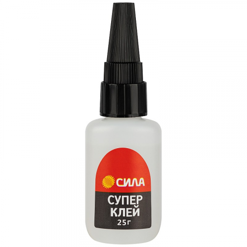 SGTB-25 Супер-клей СИЛА SGTB-25 25 г пластик туба, цена за 1 шт