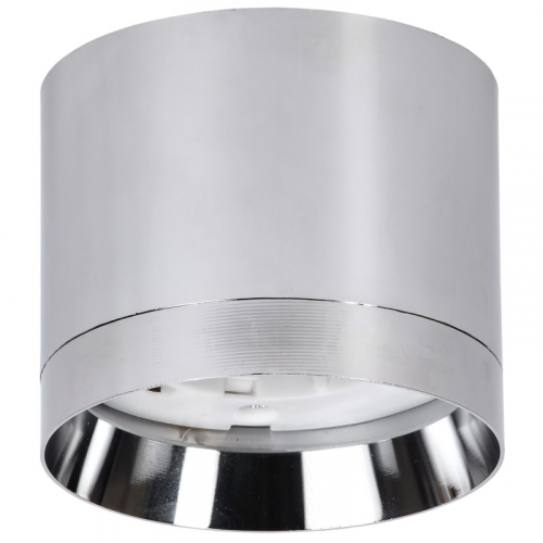 LIGHTING Светильник 4015 накладной потолочный под лампу GX53 хром IEK, цена за 1 шт