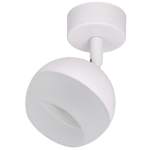 LIGHTING Светильник 4011 накладной настено-потолочный под лампу GX53 белый IEK, цена за 1 шт
