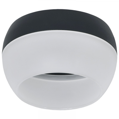 LIGHTING Светильник 4010 накладной потолочный под лампу GX53 черный IEK, цена за 1 шт