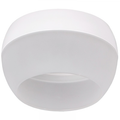 LIGHTING Светильник 4010 накладной потолочный под лампу GX53 белый IEK, цена за 1 шт