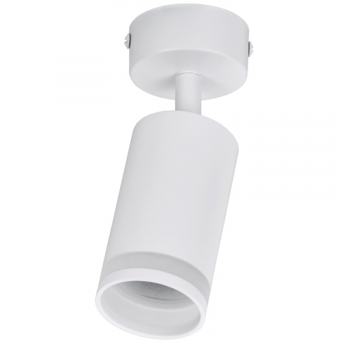 LIGHTING Светильник 4006 накладной настено-потолочный под лампу GU10 белый IEK, цена за 1 шт