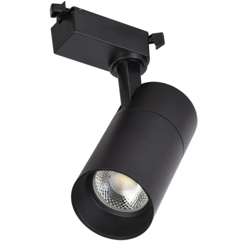 LIGHTING Светильник светодиодный трековый ДТО 1302 20Вт 4000К однофазный 24град черный IEK, цена за 1 шт