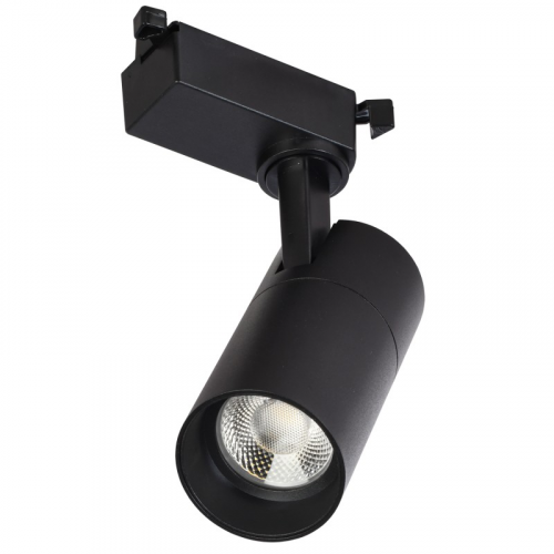 LIGHTING Светильник светодиодный трековый ДТО 1301 10Вт 4000К однофазный 24град черный IEK, цена за 1 шт