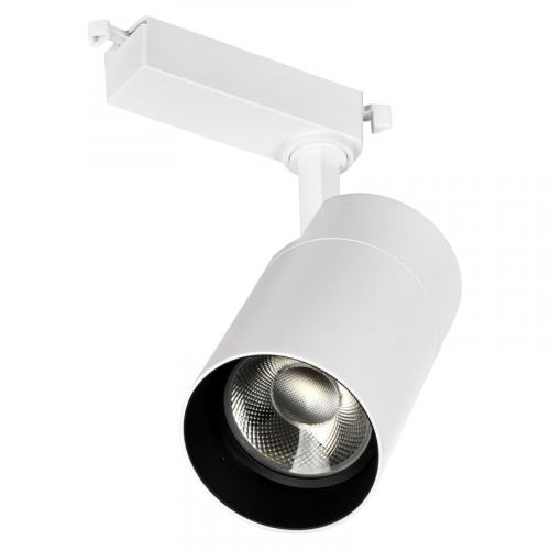 LIGHTING Светильник светодиодный трековый ДТО 1304 40Вт 4000К однофазный 24град белый IEK, цена за 1 шт