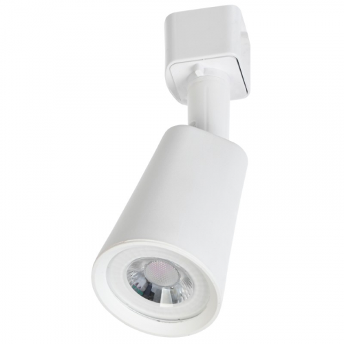 LIGHTING Светильник светодиодный трековый ДТО 1402 8Вт 4000К однофазный 50град белый IEK, цена за 1 шт