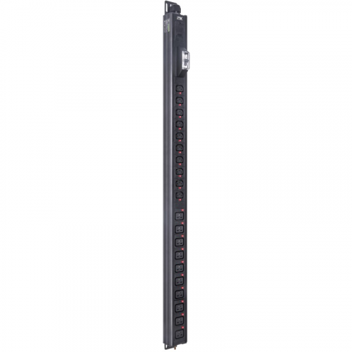 ITK BASE PDU вертикальный PV1102 25U 1 фаза 32А 10 розеток C13 + 10 розеток C19 без кабеля с клеммной колодкой, цена за 1 шт