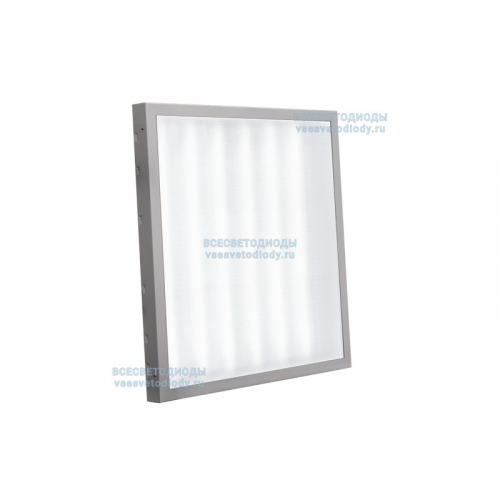 Светильник Clip-in 48W-5700Lm Суперэффективный 5000-5500К Микропризма IP54 с БАП (vsesv) на 3 часа -ВСЕСВЕТОДИОДЫ (vs273-48-mpr-5k-li3h-1), цена за 1 шт