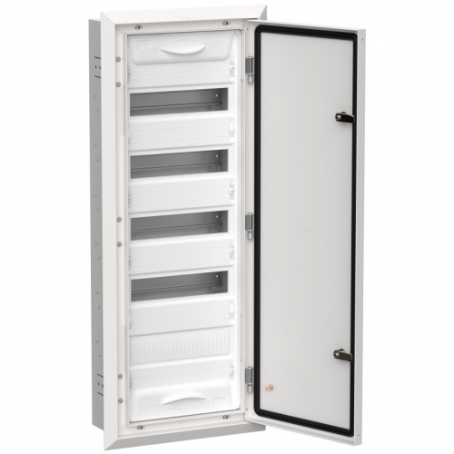 TITAN 5 Корпус металлический ЩРв-60 (1х60) 880х365х130мм IP31 белый (одна дверь) IEK, цена за 1 шт