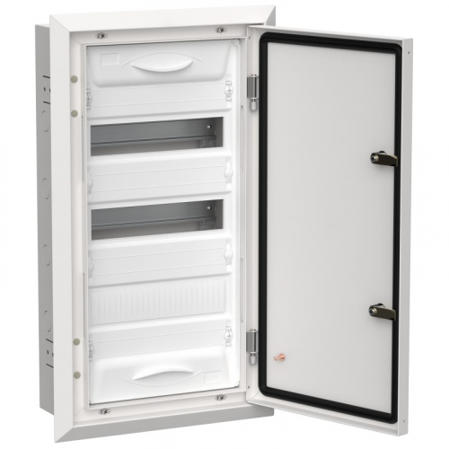TITAN 5 Корпус металлический ЩРв-36 (1х36) 630х365х130мм IP31 белый (одна дверь) IEK, цена за 1 шт