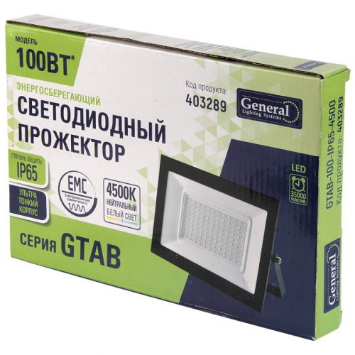 Прожектор светодиодный GTAB-100-IP65-4500, цена за 1 шт