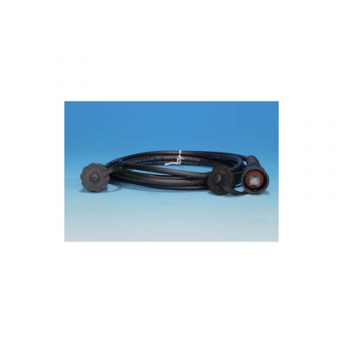 Hyperline PC-IE-LPM-STP-RJ45-RJ45-C5e-5M-BK Промышленный патч-корд F/UTP, экранированный, IP67, категория 5e, с защитными крышками, 5 м, черный, цена за 1 шт