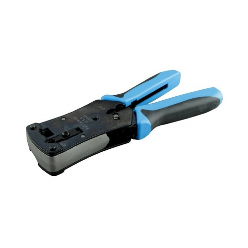 Hyperline HT-N468B Инструмент обжимной (кримпер) для RJ-45, RJ-12, RJ-11, цена за 1 шт