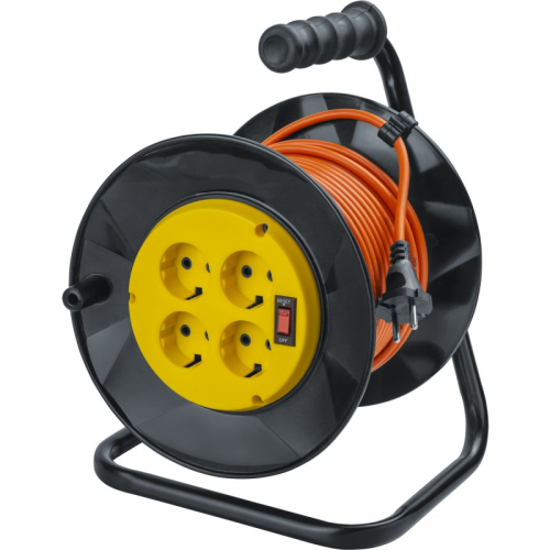 Удлинитель Navigator 93 900 NPE-R-04-20-X-2x0.75 катушка 4 гн. б/з 20м (Россия), цена за 1 шт