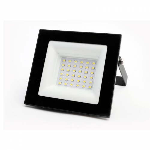 Ultraflash LFL-3002 C02 черный (LED SMD прожектор, 30 Вт, 230В, 6500K), цена за 1 шт