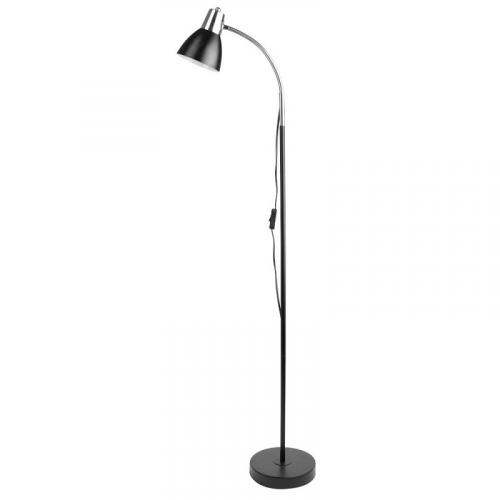 Camelion KD-359F C02 чёрный (Светильник напольный, торшер, 230V 40W E27), цена за 1 шт