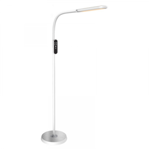 Camelion KD-871F C01 белый LED(Свет-к напольный, 15Вт с ИК пультом ДУ), цена за 1 шт