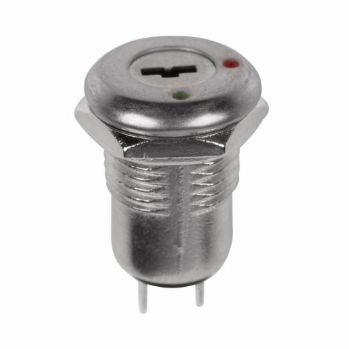 Выключатель ключ Ø12 250V 0.5А (2с) ON-OFF (K12-01) REXANT, цена за 1 шт