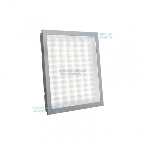 Светильник Clip-in 36W-4700Lm суперэффективный 5000-5500К Микропризма IP54 с БАП (aax.tech) на 1 час (Класс 1) -ILLUMINATE WORD (iw015-36-mpr-5k-nc1h-3-z), цена за 1 шт