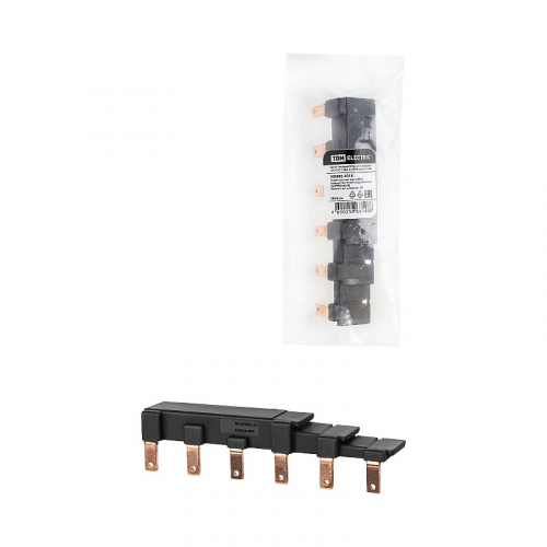 Шина соединительная наборная ШСН 3П 100А 2x3PIN(тип A) TDM, цена за 1 шт