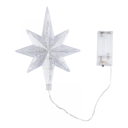 Звезды Uniel ULD-H1525-009/STB/2AA WARM WHITE STAR-5, цена за 1 шт