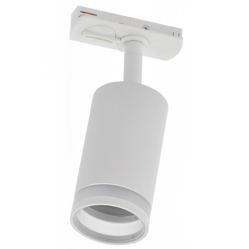 LIGHTING Светильник 4116 декоративный трековый поворотный под лампу GU10 белый IEK, цена за 1 шт