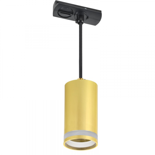 LIGHTING Светильник 4117 декоративный трековый подвесной под лампу GU10 золото IEK, цена за 1 шт